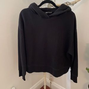 Black hoodie Zara